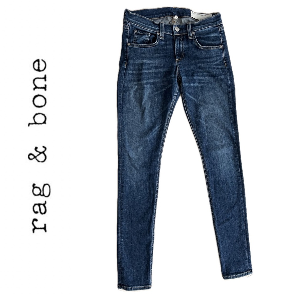 Rag & Bone 9 Inch Skinny Ankle Phoenicia Modele —Size 25